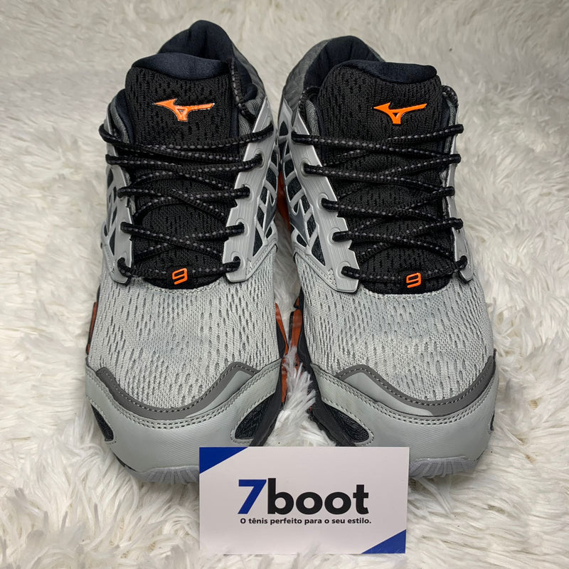 Mizuno Wave Prophecy 9 Gray Orange